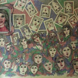 لوحة مطبوعة بعنوان سيلفي مقاس 50x70 للفنان التشكيلي المصري القدير هشام مخلوف خلاف لوحة مطبوعة بعنوان سيلفي مقاس 50x70 للفنان التشكيلي المصري القدير هشام مخلوف خلاف