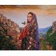 لوحة مطبوعة على كانفاس (فتاة القهوة) مقاس cm 180×150 للفنان ردفان المحمدي لوحة مطبوعة على كانفاس (فتاة القهوة) مقاس cm 180×150 للفنان ردفان المحمدي