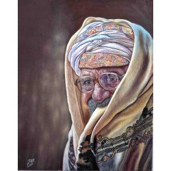 لوحة للفنانة ندى الكينعي 