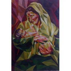 لوحة للفنان خالد قادري